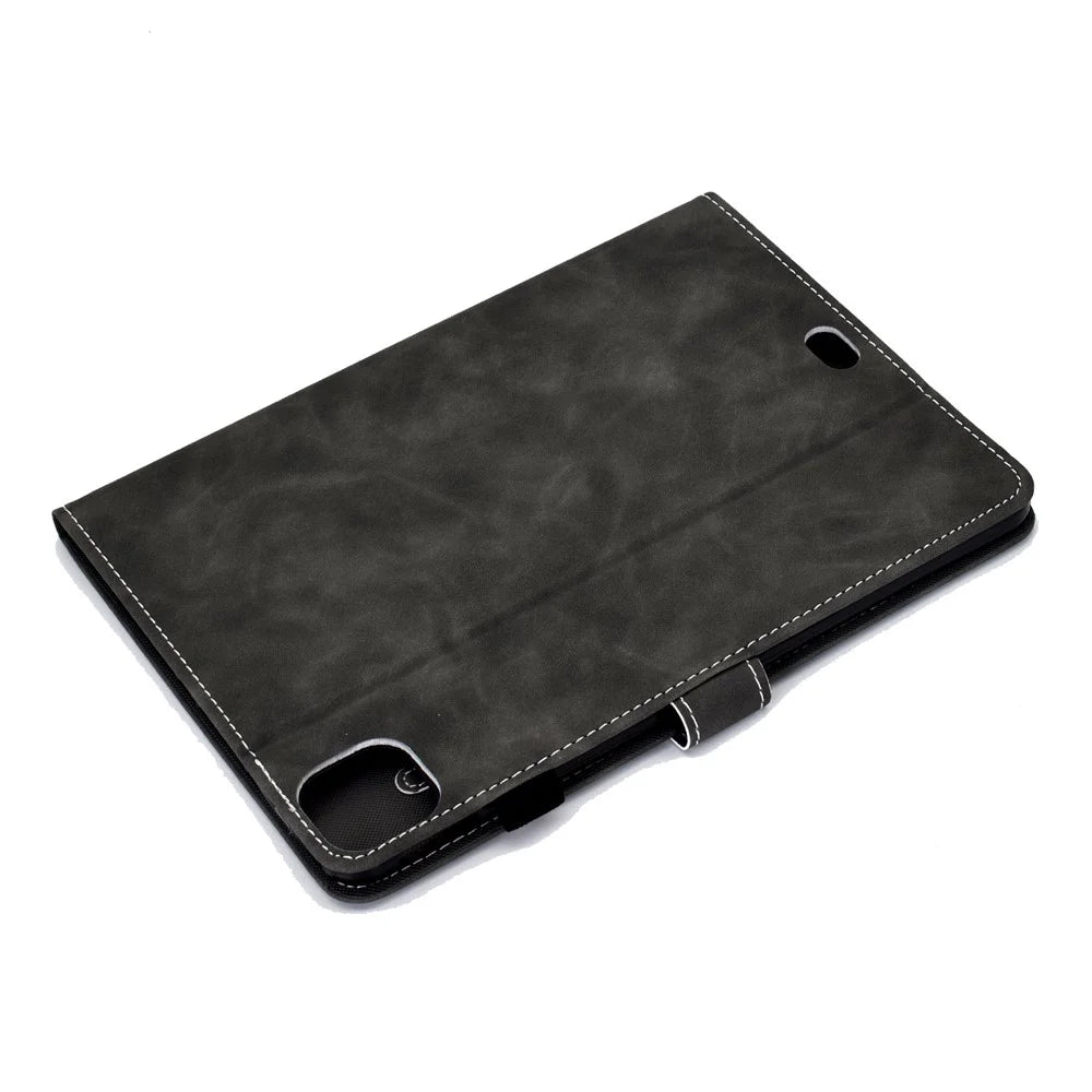 Solid Color Leather Tablet Protective Shell for iPad Air 11 (2026) / (2025) / (2024) / Air (2020) (2022) / Pro 11 (2021) - Black - 7