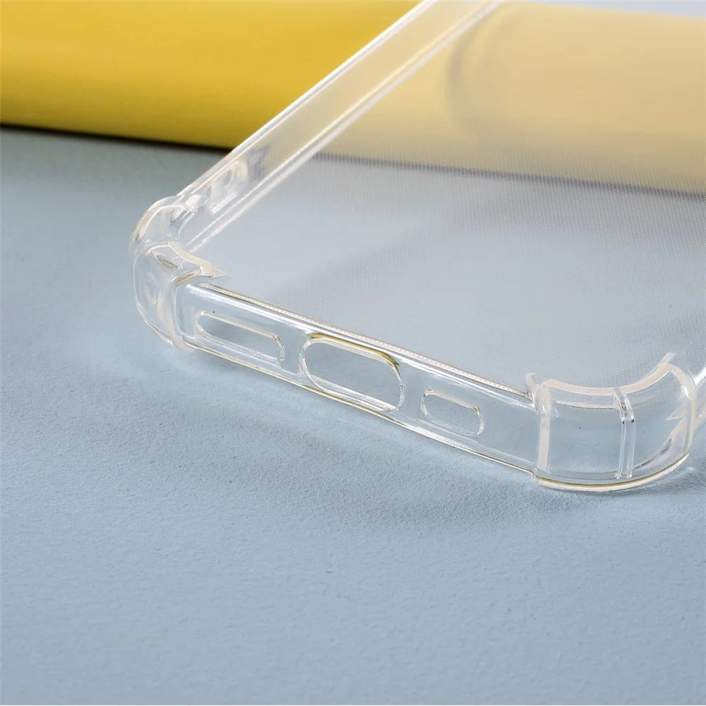 Drop Resistant Clear TPU Back Case for iPhone 12 Pro/12 - 4