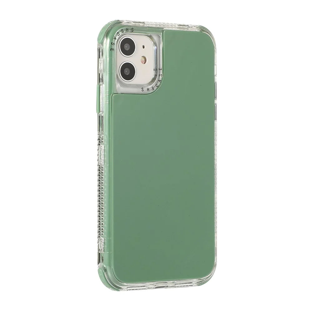 Hard PC+TPU Detachable Protective Case for iPhone 12 Pro Max 6.7-inch - Green - 2