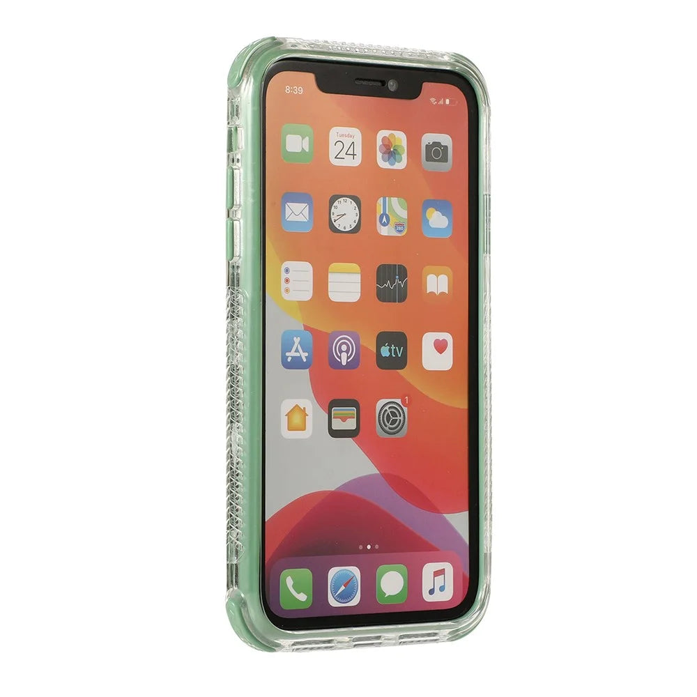 Hard PC+TPU Detachable Protective Case for iPhone 12 Pro Max 6.7-inch - Green - 3