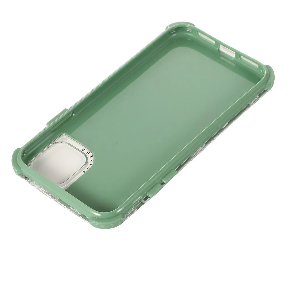 Hard PC+TPU Detachable Protective Case for iPhone 12 Pro Max 6.7-inch - Green - 4