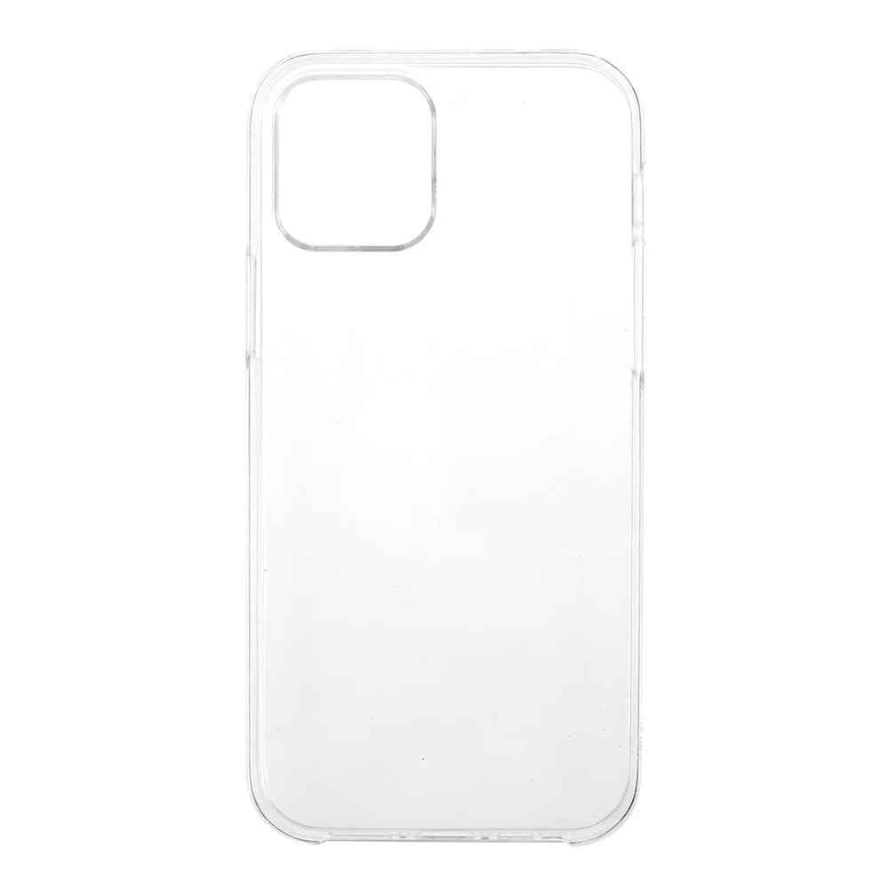 Hybrid PET + TPU + Acrylic Clear Full Coverage Case for iPhone 12 Pro Max - 1