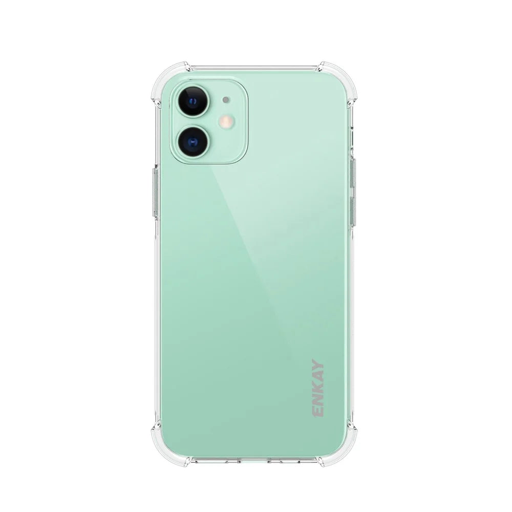ENKAY HAT PRINCE ENK-PC049 Shockproof Clear TPU Case for iPhone 12 mini 5.4 inch - 1