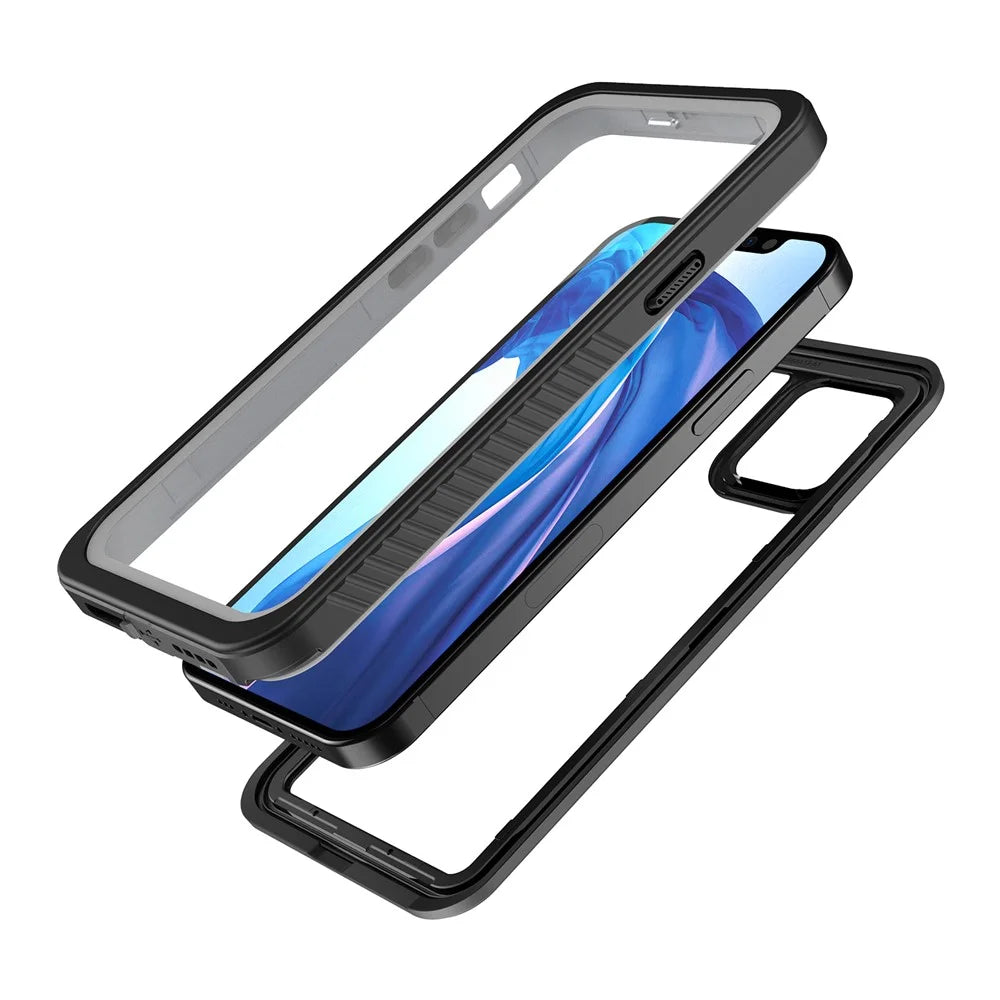 IP68 Waterproof Dustproof Case Underwater Touch Screen Protective Cover for iPhone 12 - 4