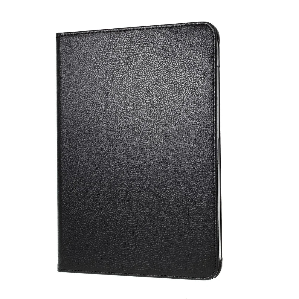 360 Rotating Stand Leather Tablet Case Protector for iPad Air 13 (2026) / (2025) / (2024) / Pro 12.9 (2022) / (2021) / (2020) / (2018) - Black - 3