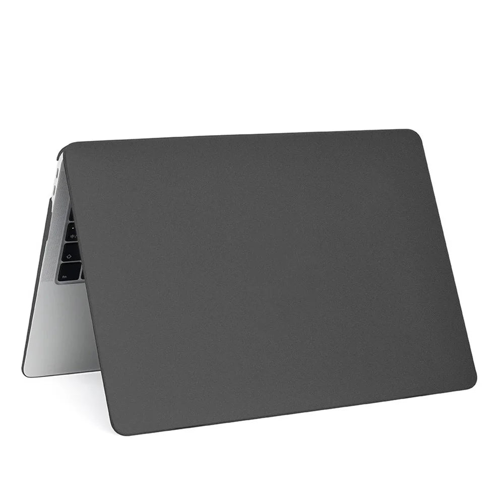 Ultra-thin Matte PP Laptop Protective Case Detachable Notebook Cover for MacBook Air 13.3" Retina Display A2179 (2020)/A1932/A2337 - Transparent Black - 2