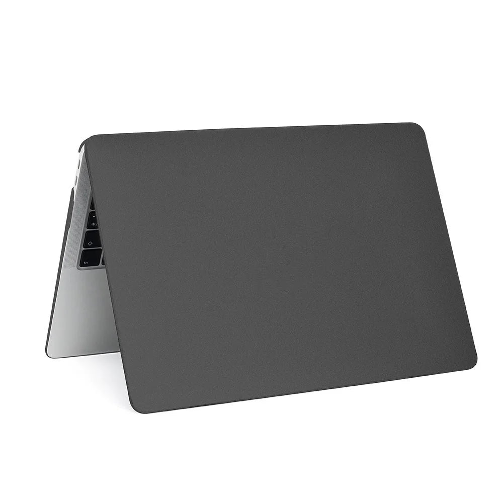 Detachable 2-in-1 Ultra-thin Matte Surface PP Laptop Protective Case Notebook Shell Cover for MacBook Pro 13-inch A1708/A1706/A1989/A2159/A2251/A2289/A2338 (2016) - Transparent Black - 2