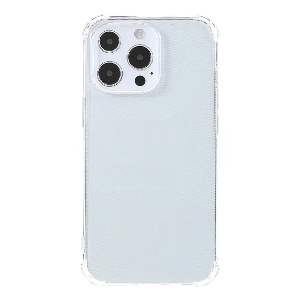 Four Corners Airbag Anti-Collision Transparent TPU Phone Cover Shell for iPhone 13 Pro Max 6.7 inch - 2