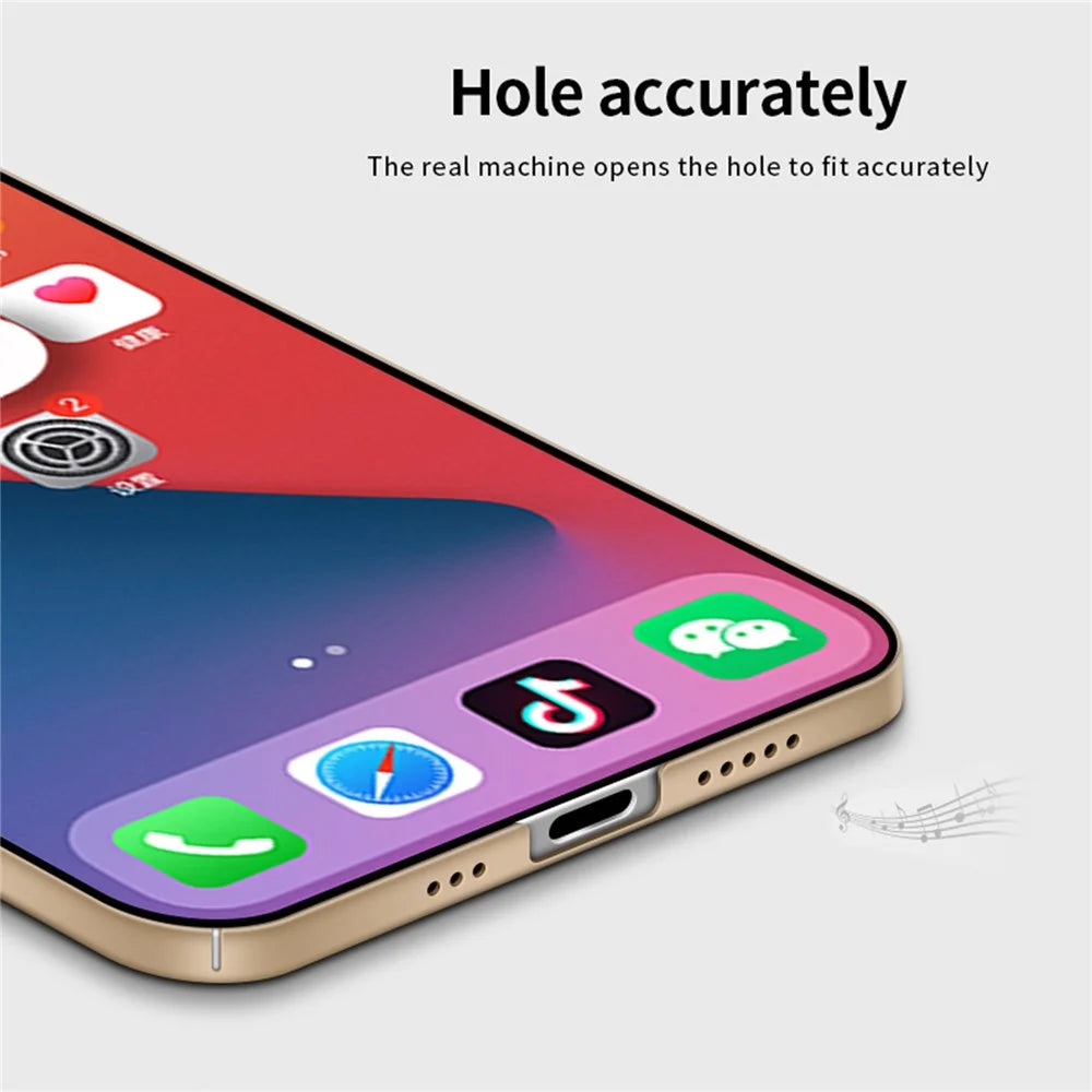 MOFI Shield Slim Frosted Finish Surface Hard Plastic Cell Phone Back Case Protector for iPhone 13 Pro 6.1 inch - Rose Gold - 7