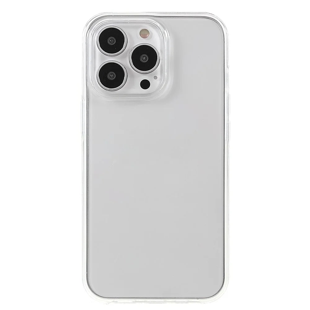Clear Well-Protected Anti-Scratch Durable TPU + PET + Acrylic Detachable 2-in-1 Phone Hybrid Case for iPhone 13 Pro Max 6.7 inch - 2