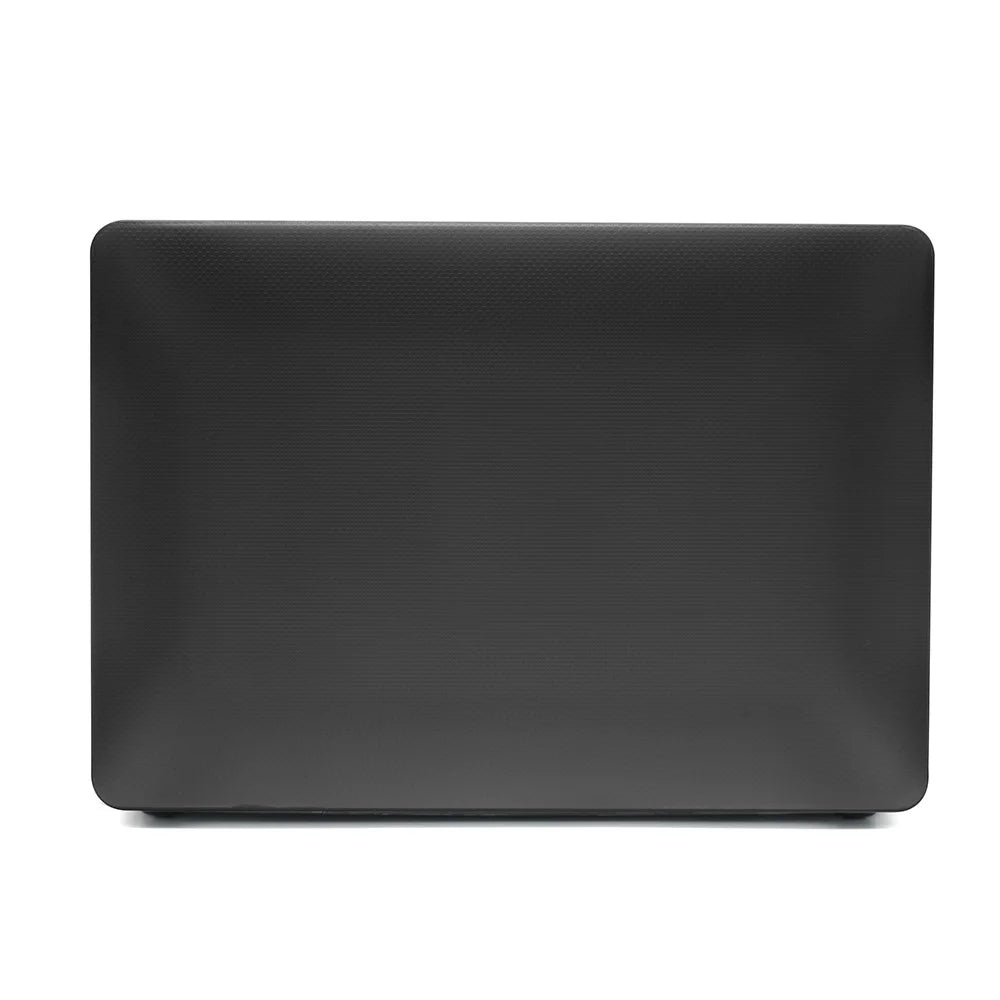 Dots Pattern PC Shell Front and Back Slim Laptop Protective Case for MacBook Air 13.3-inch (A1369/A1466) - Black - 2