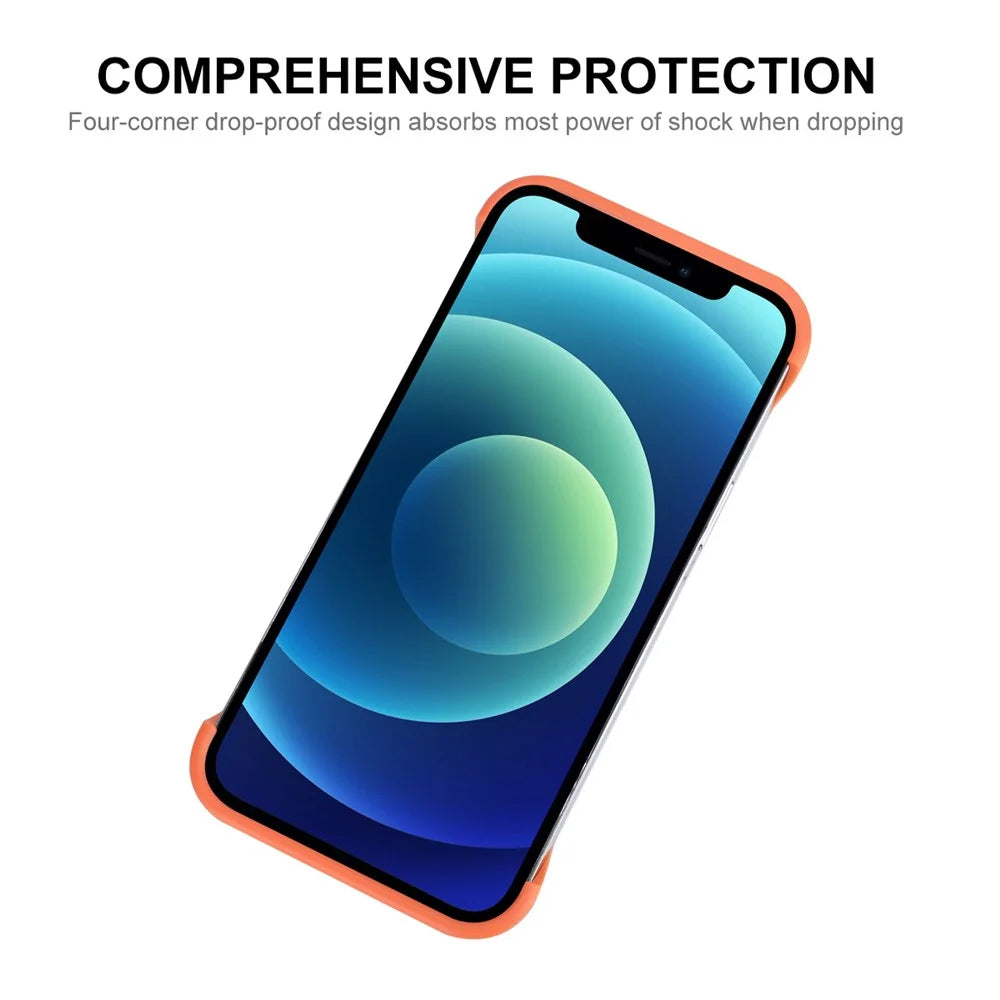 ENKAY HAT PRINCE For iPhone 12 Pro Max 6.7 inch Drop Resistance Slim Phone Case Frameless Protective Cover Support Heat Dissipation - Blue - 2