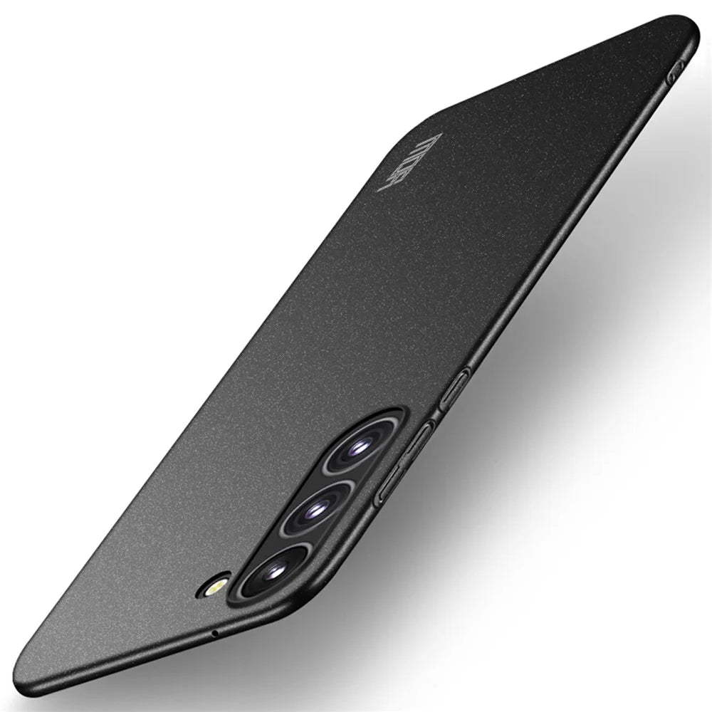 MOFI Shield Matte Series for Samsung Galaxy S23+ Drop-proof Mobile Phone Protective Cover Hard PC Case - Black - 1
