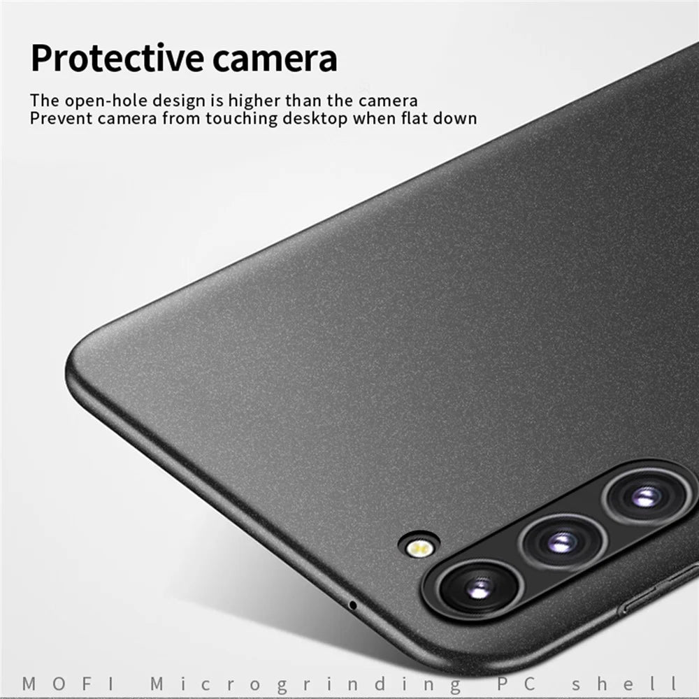 MOFI Shield Matte Series for Samsung Galaxy S23+ Drop-proof Mobile Phone Protective Cover Hard PC Case - Black - 5