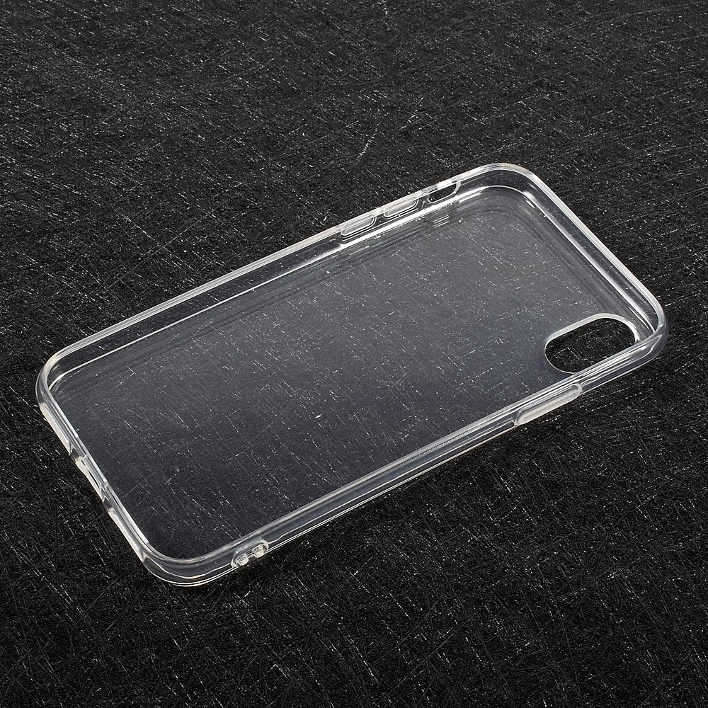 Transparent Soft TPU Phone Case for iPhone XS / X/Ten 5.8 inch - Transparent - 2
