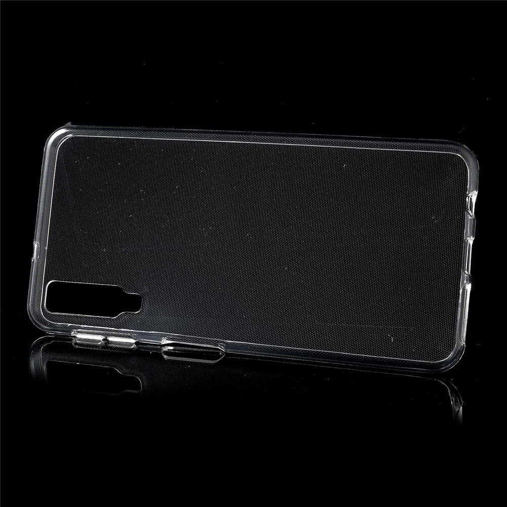 10PCS Clear TPU Case with Non-slip Inner for Samsung Galaxy A7 (2018) - 2