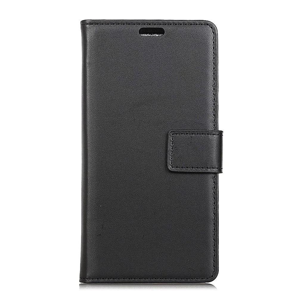 Wallet Stand Leather Protective Phone Case for Samsung Galaxy S10 Plus - Black - 5