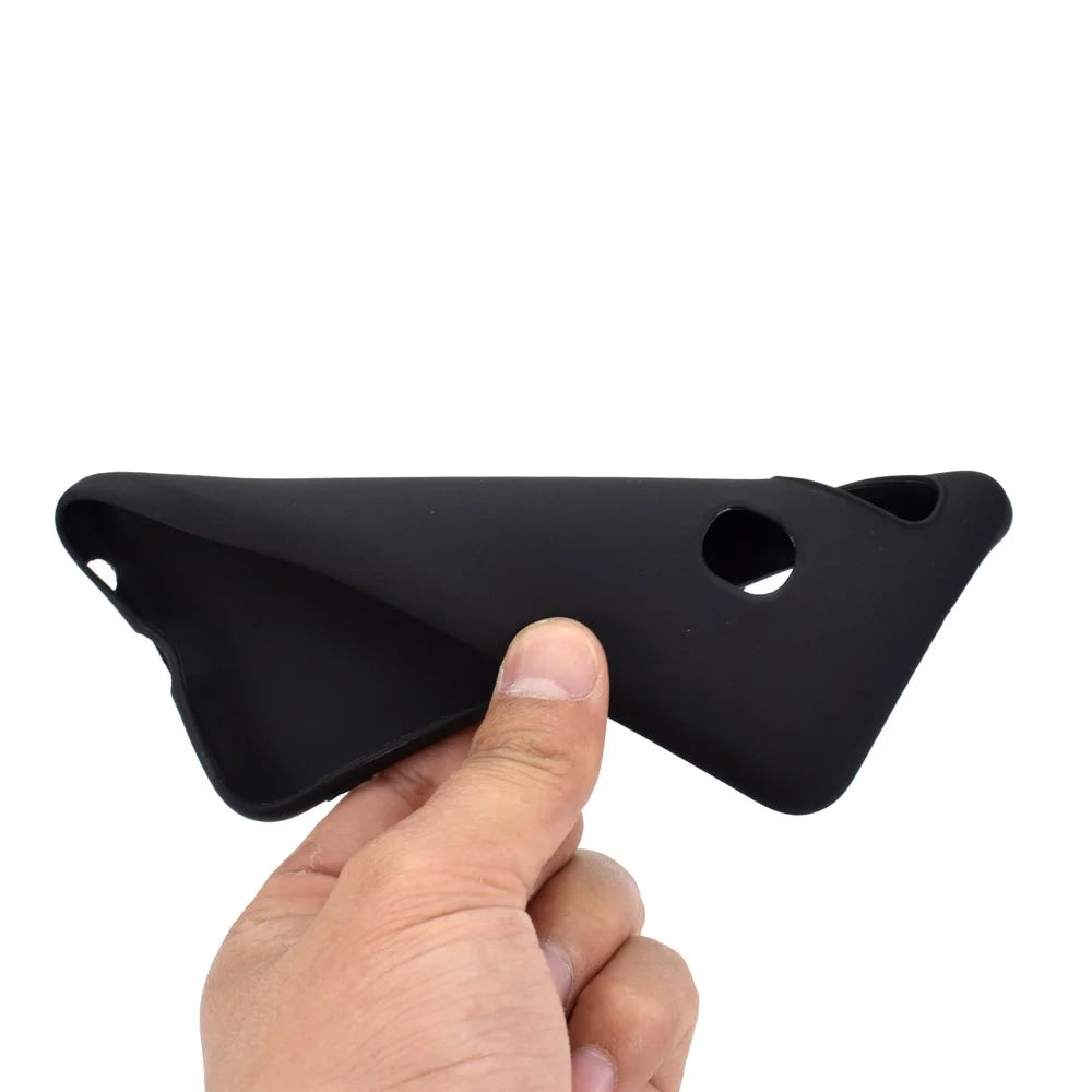 Soft Frosted TPU Case for Samsung Galaxy A20e - Black - 5