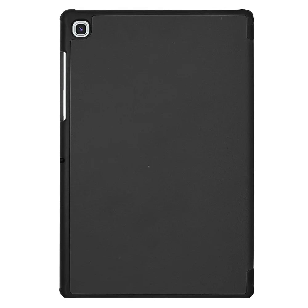 ENKAY HAT PRINCE Tri-fold Stand Leather Smart Cover for Samsung Galaxy Tab S5e T720 / T725 - Black - 3