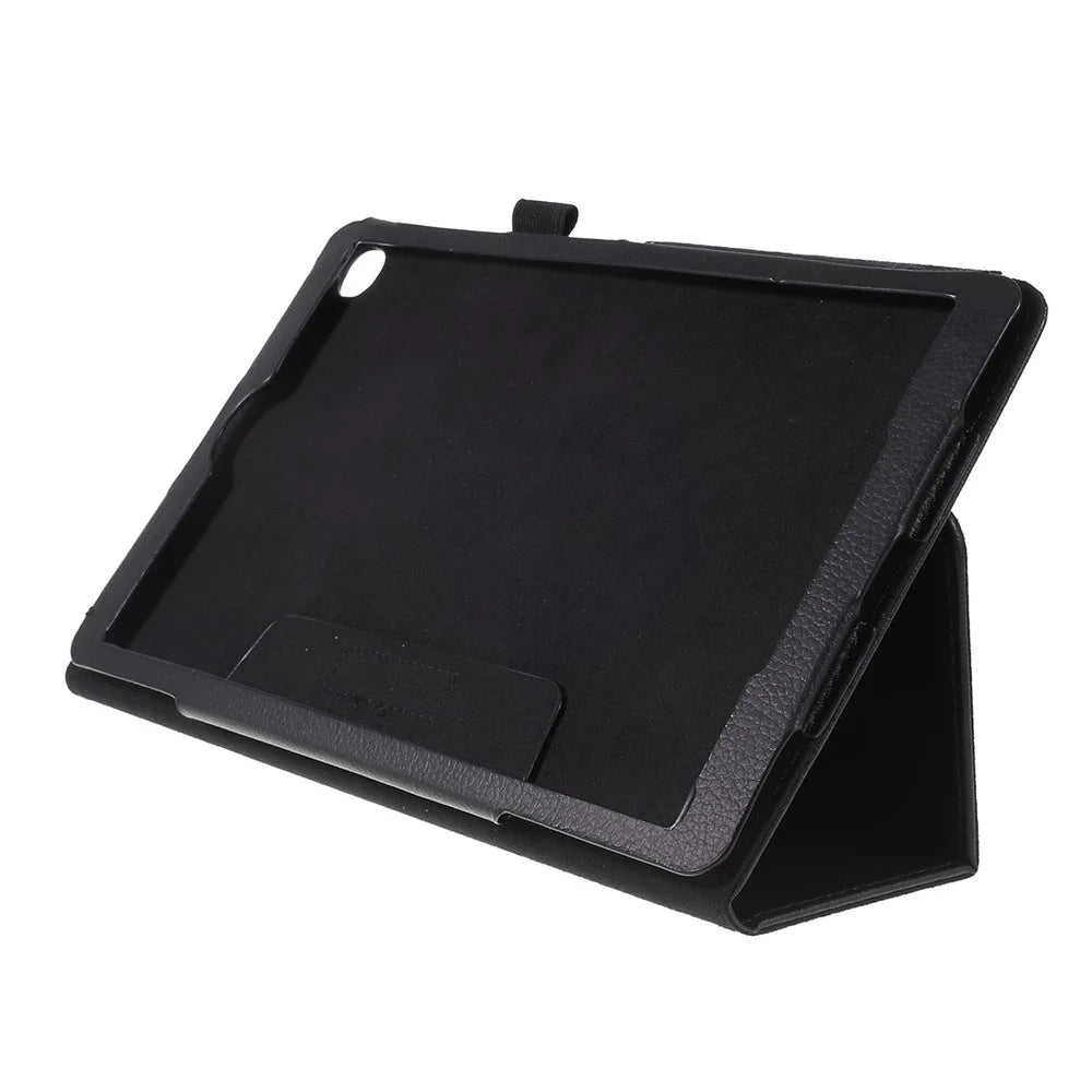 Leather Stand Tablet Protective Case for Samsung Galaxy TAB A 10.1 (2019) SM-T510 / SM-T515 - Black - 7