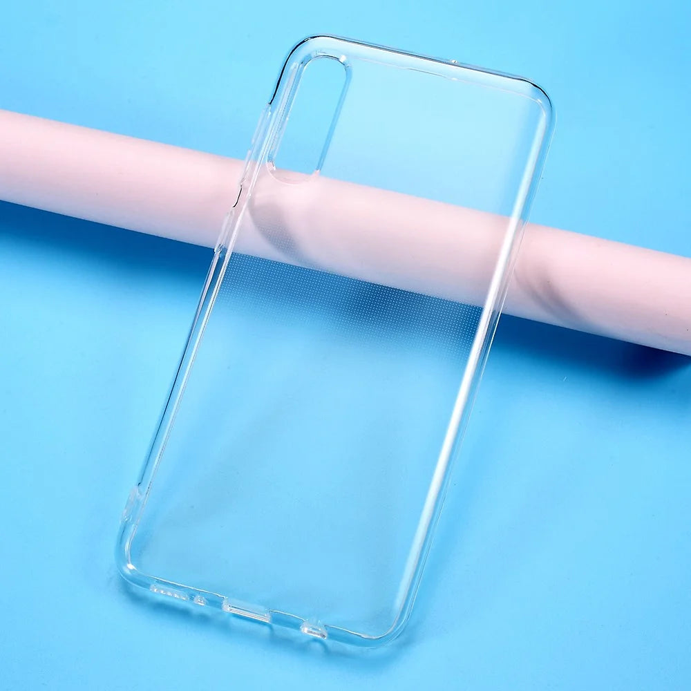 Transparent Soft TPU Phone Cover with Non-Slip Inner for Samsung Galaxy A50s / A50 / A30s - 2