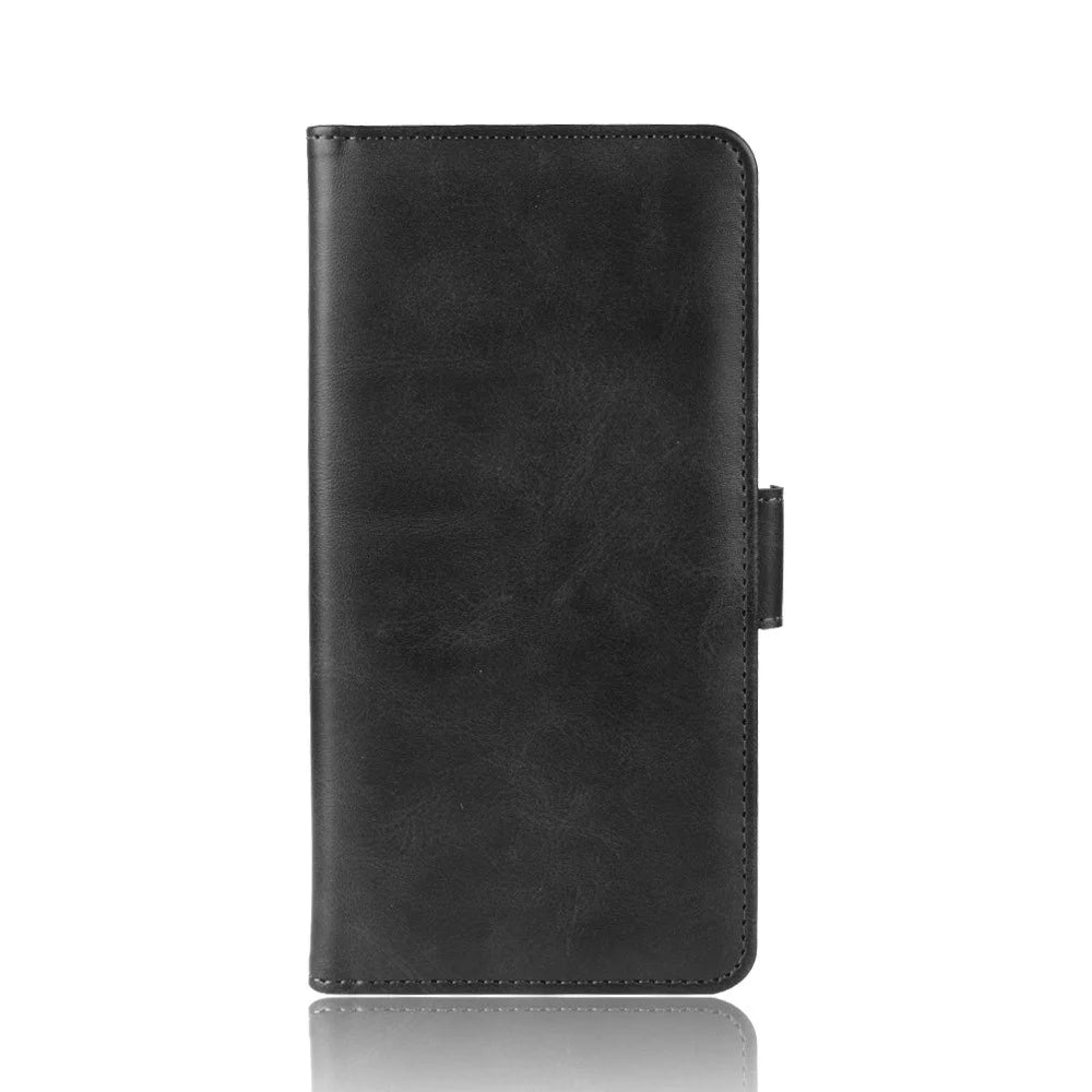 Magnetic Adsorption PU Leather Case for Samsung Galaxy A71 - Black - 2