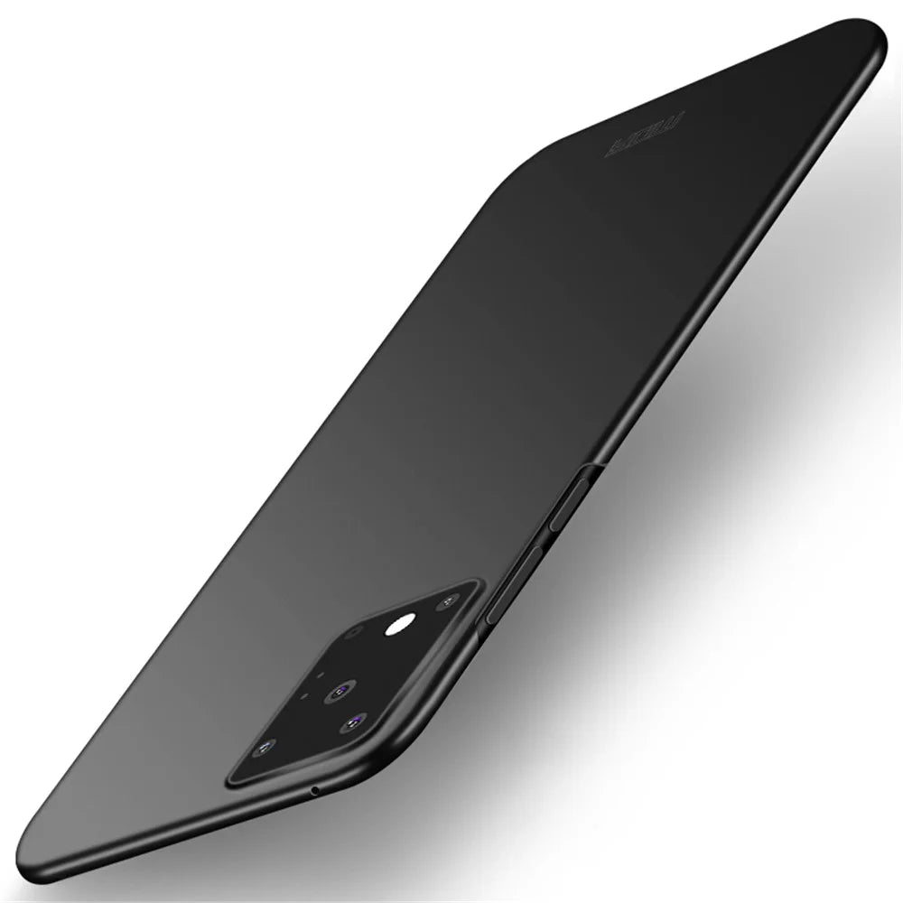 MOFI Shield Slim Frosted Casing for Samsung Galaxy S20 Ultra - Black - 1