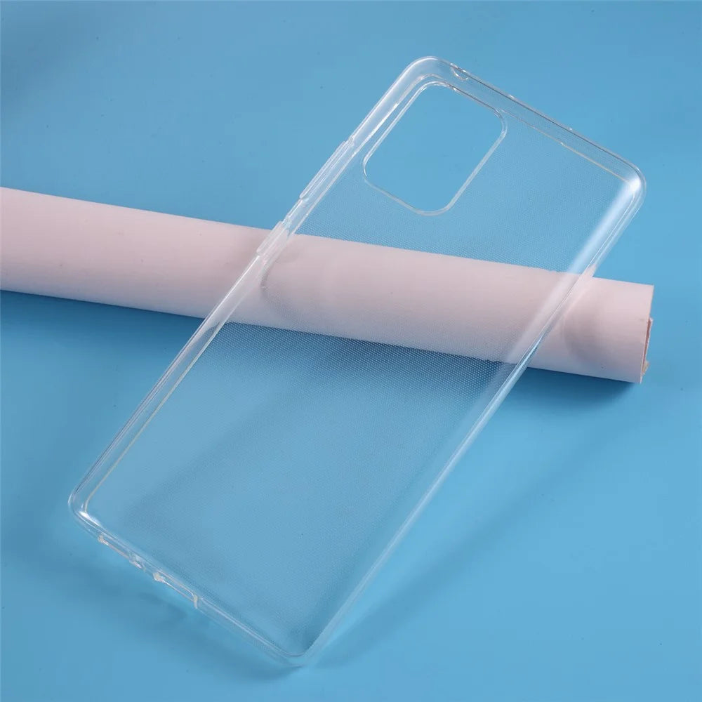 10Pcs/Pack Watermark Resistant Clear TPU Shell for Samsung Galaxy S20 4G/S20 5G - 4