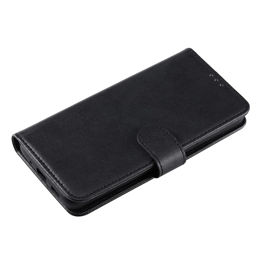 For Samsung Galaxy S20 4G / S20 5G Case 2 in 1 Detachable Magnetic Leather Wallet Mobile Cover with Strap - Black - 7