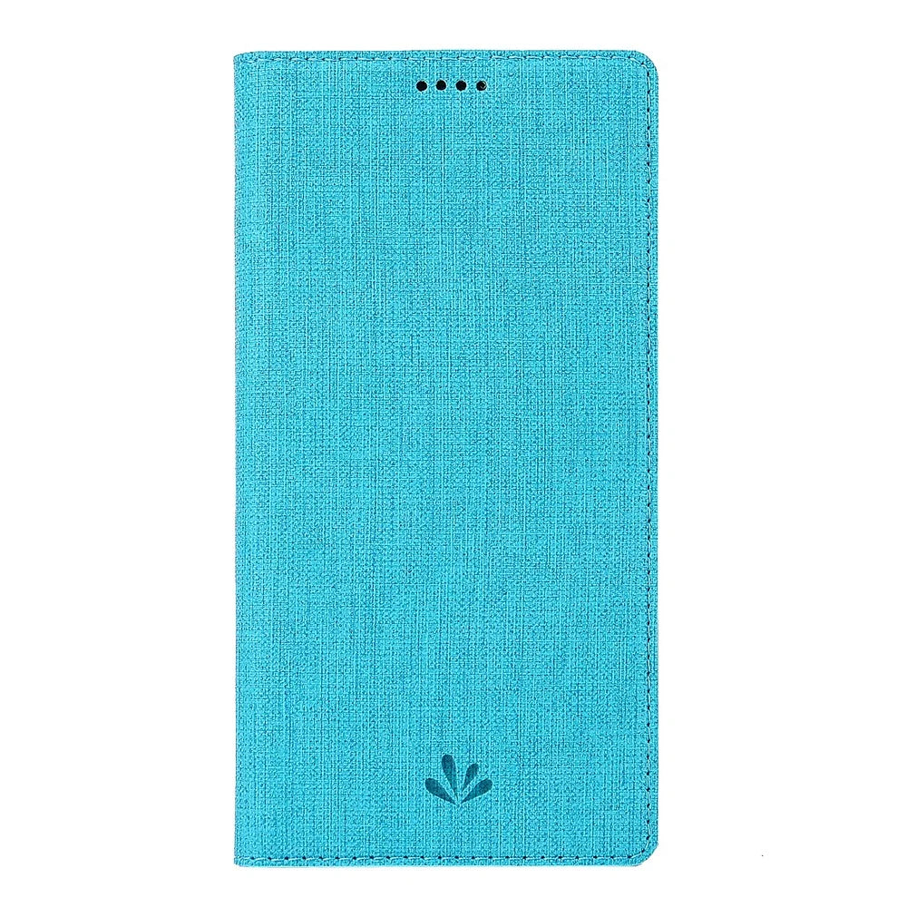 VILI DMX Cross Skin Leather Shell Case for Samsung Galaxy A81/Note 10 Lite - Blue - 2