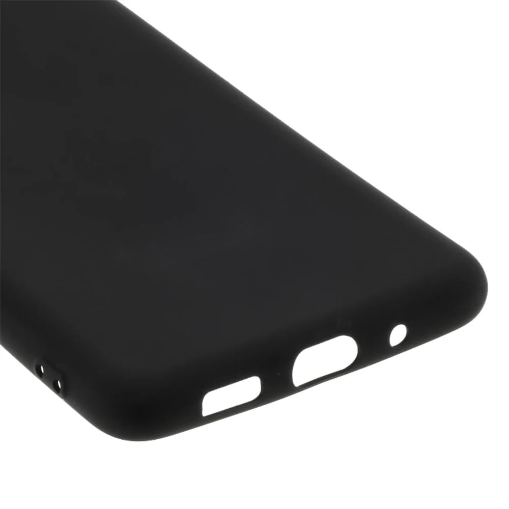 X-LEVEL Dynamic Series Shockproof Liquid Silicone Soft Cover for Samsung Galaxy S20 Plus/S20 Plus 5G - Black - 6