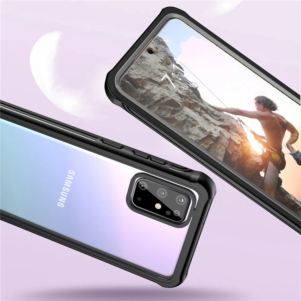 Shock Absorption High Quality Protective Phone Cover for Samsung Galaxy S20 Plus/S20 Plus 5G - 2
