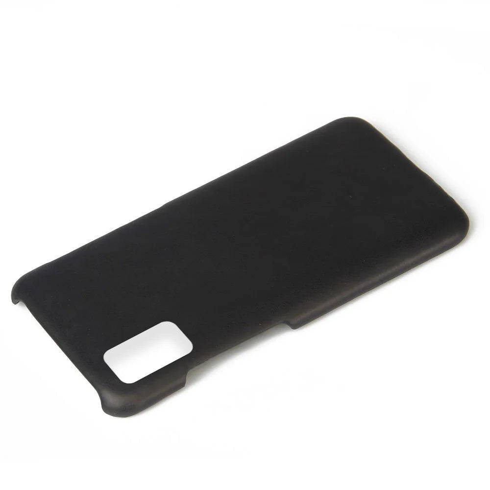 Crazy Horse PU Leather Coated PC Protection Case for Samsung Galaxy A41 (Global Version) - Black - 2