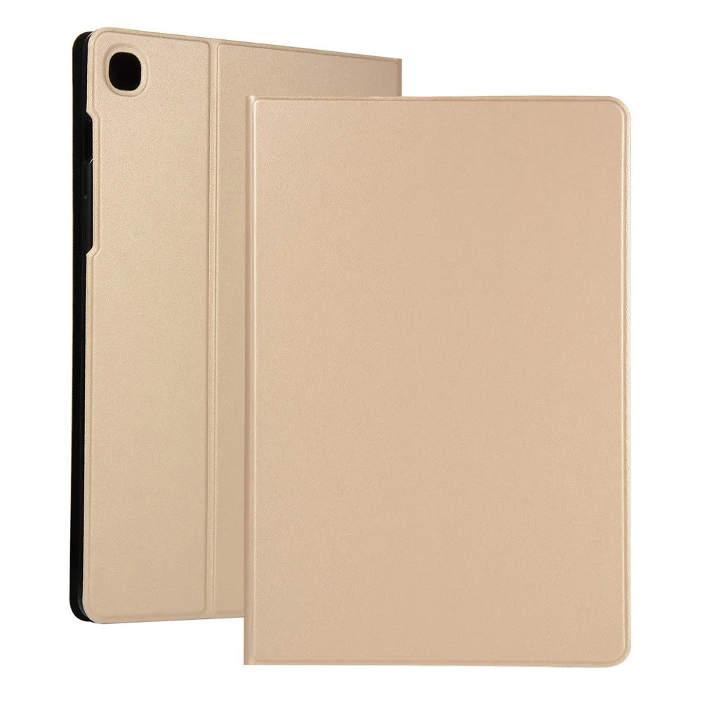 PU Leather Stand Tablet Protective Case for Samsung Galaxy Tab S6 Lite (2020) P610 P615 / (2022) / (2024) - Gold - 1
