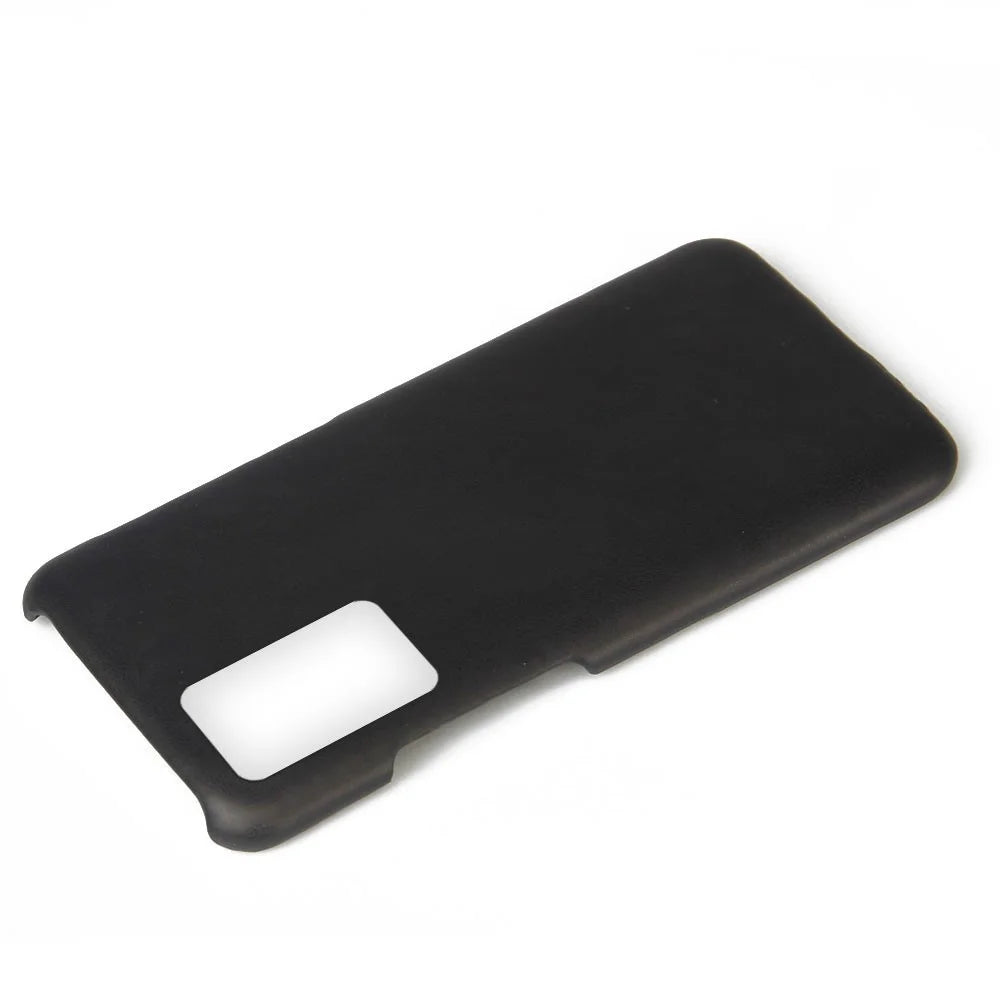 Crazy Horse Skin PU Leather Coated PC Shell Hard Case for Samsung Galaxy Note20 / Note20 5G - Black - 2
