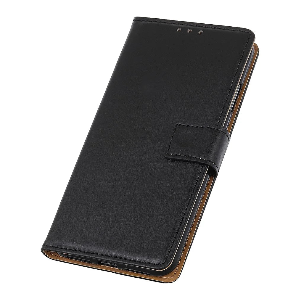 For Samsung Galaxy S20 Fan Edition Protective Phone Case Scratch Resistant Shell Shockproof Flip Cover with Stand Wallet - Black - 4