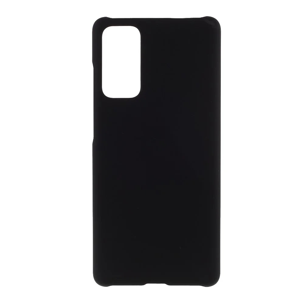 Rubberized Hard Shell PC Case for Samsung Galaxy S20 FE 4G/5G/S20 Lite/S20 FE 2022 - Black - 1