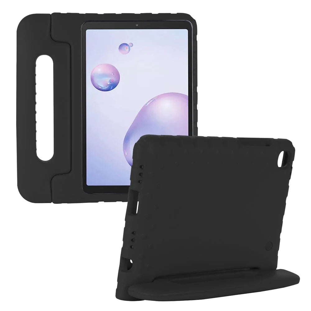 Drop-proof EVA Foam Cover with Handle Kickstand for Samsung Galaxy Tab A7 10.4 (2020) T500 / (2022) - Black - 1