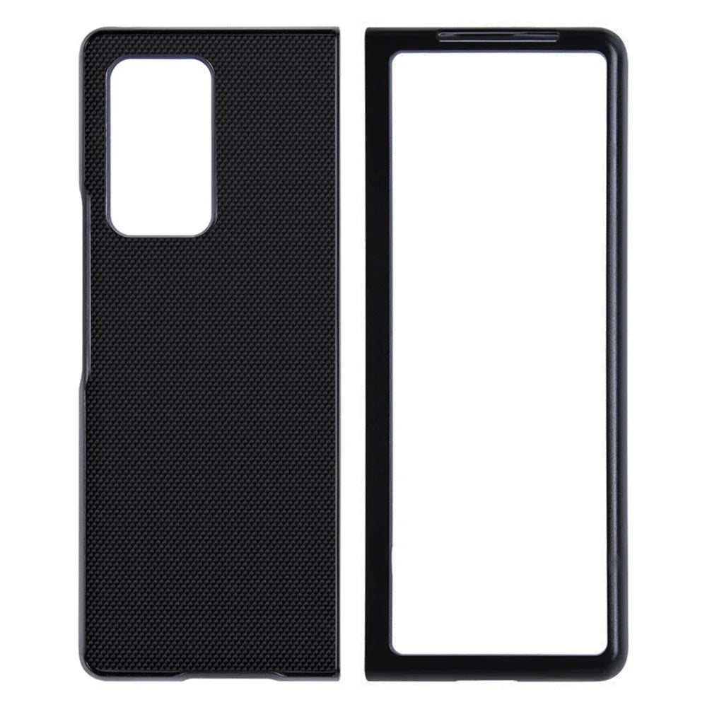 Nylon Texture Soft Silicone Phone Case for Samsung Galaxy Z Fold2 5G - 1