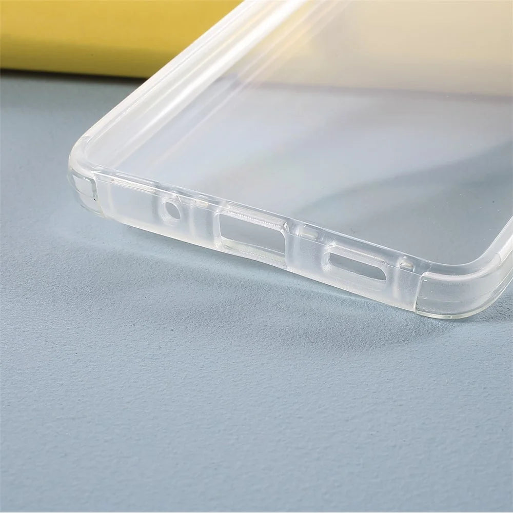 Hybrid PET + TPU + Acrylic Clear Full Coverage Shell for Samsung Galaxy S20 FE 4G/FE 5G/S20 Lite/S20 FE 2022 - 7