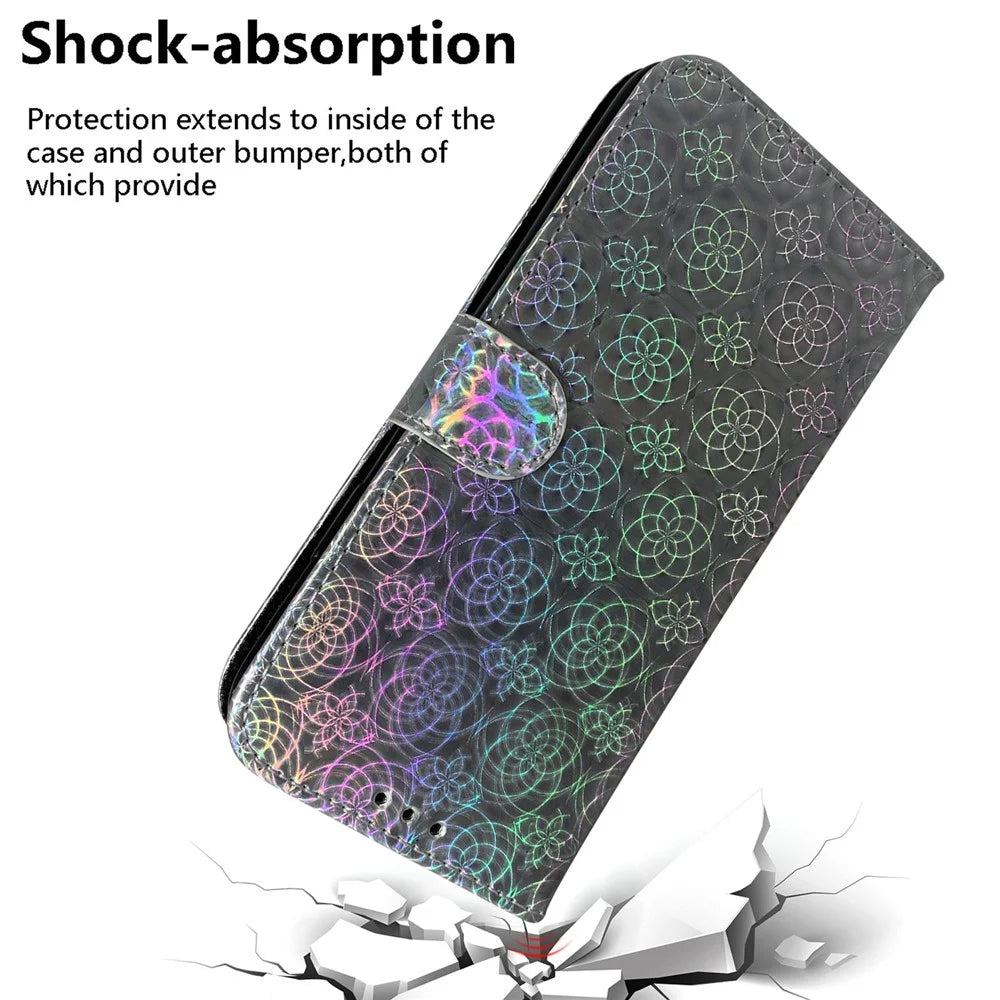 Flower Pattern Magnetic Leather Stand Case for Samsung Galaxy S20 FE/S20 Fan Edition/S20 FE 5G/S20 Fan Edition 5G/S20 Lite/S20 FE 2022 - Grey - 4
