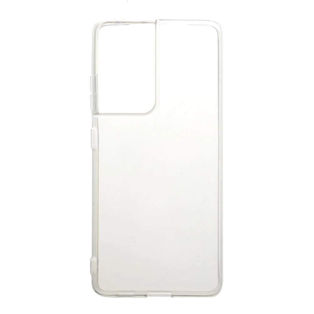Transparent Non-Slip Inner for Samsung Galaxy S21 Ultra 5G Thicken (2mm) Soft TPU Case - 1