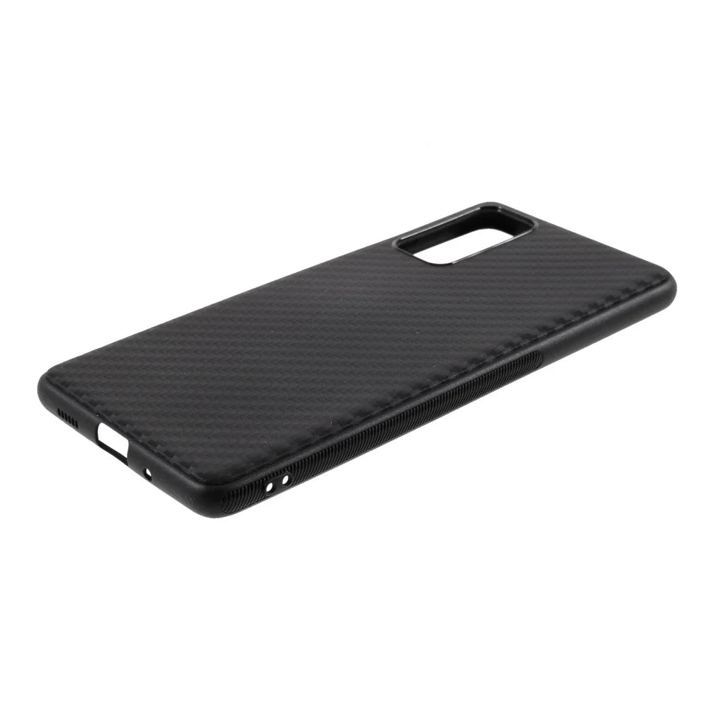 For Samsung Galaxy S20 FE 4G/5G/S20 Lite/S20 FE 2022 Carbon Fiber Texture TPU Case Shell - 5
