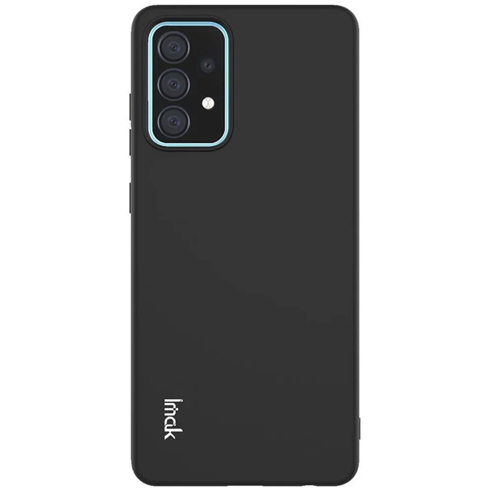 IMAK UC-2 Series Skin-feel Soft TPU Phone Protective Case for Samsung Galaxy A52 4G/5G / A52s 5G - Black - 1