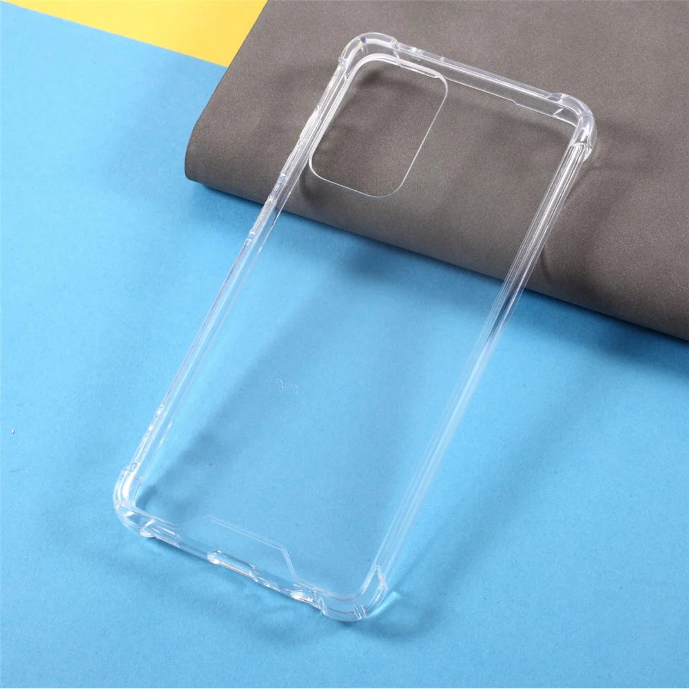 For Samsung Galaxy A52 4G/5G / A52s 5G Ultra-Thin Transparent Acrylic Soft TPU Bumper Phone Case Protective Cover - 2