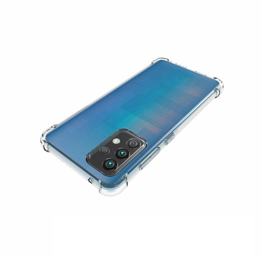 Anti-slip Cover Shockproof Transparent Soft TPU Protector Case for Samsung Galaxy A52 4G/5G / A52s 5G - 3