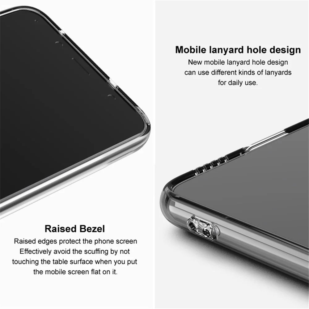 IMAK UX-5 Series Transparent Full Protective Flexible TPU Cover Case for Samsung Galaxy S21 FE - 6
