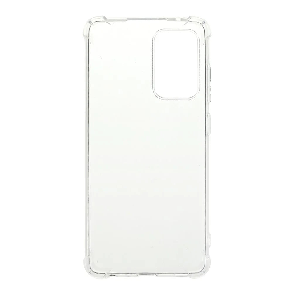 Clear Reinforced Corners TPU Shock-Absorption Flexible Cell Phone Cover for Samsung Galaxy A52 4G/A52 5G/A52s 5G/A52s 5G - Transparent - 2