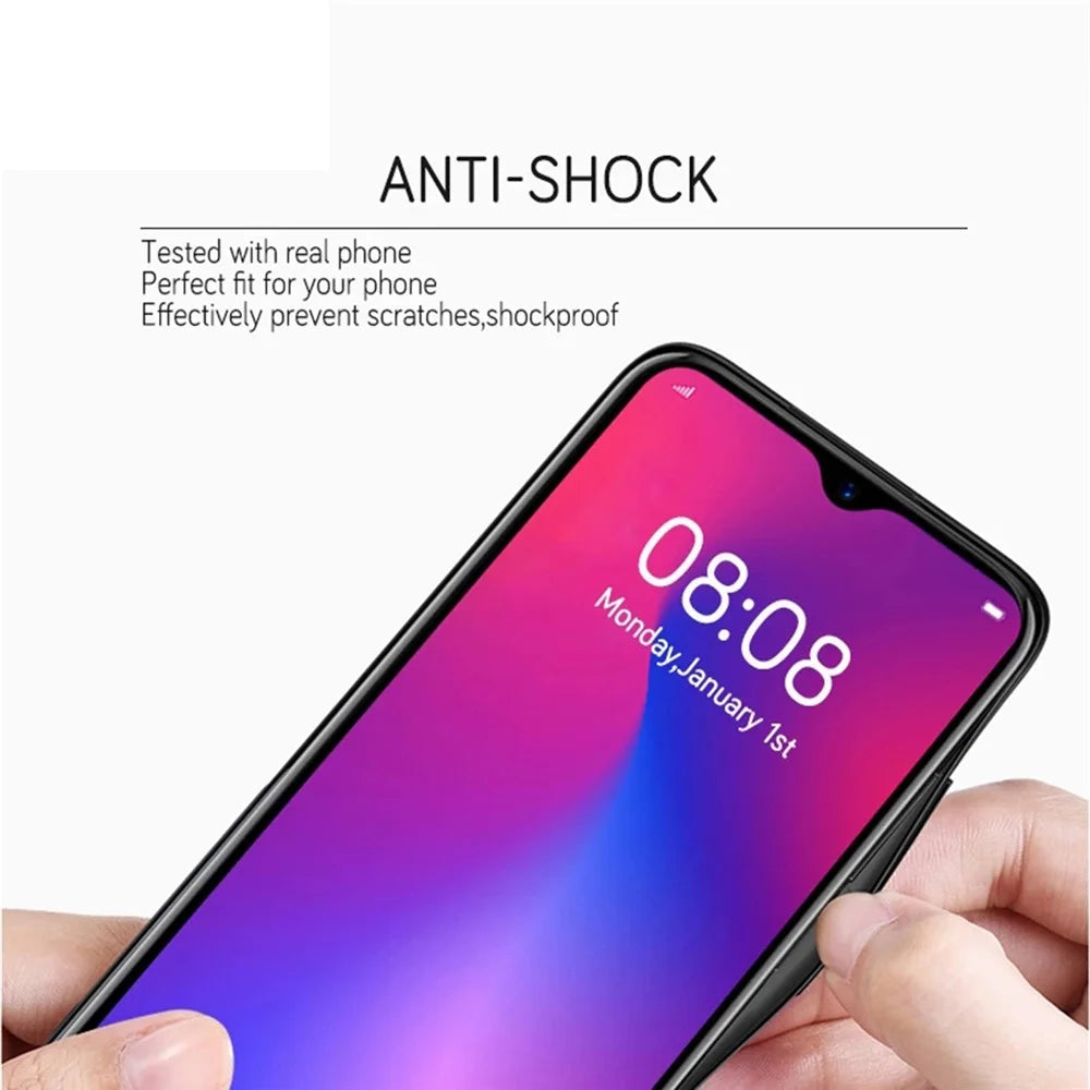 For Samsung Galaxy S22 5G Hard Tempered Glass + Soft TPU Phone Case Wear-Resistant Shockproof Pattern Printing Phone Protective Cover - Colorful Flower - 2