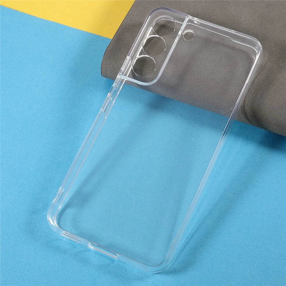 2.0mm Thick Soft Flexible TPU Precise Cut-Out Transparent Back Case for Samsung Galaxy S22 5G - 3